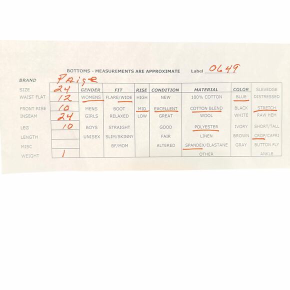 Paige Anessa Jeans Rock Show Distressed Cropped Medium Wash Blue Mid Rise Sz 24 - Picture 3 of 12